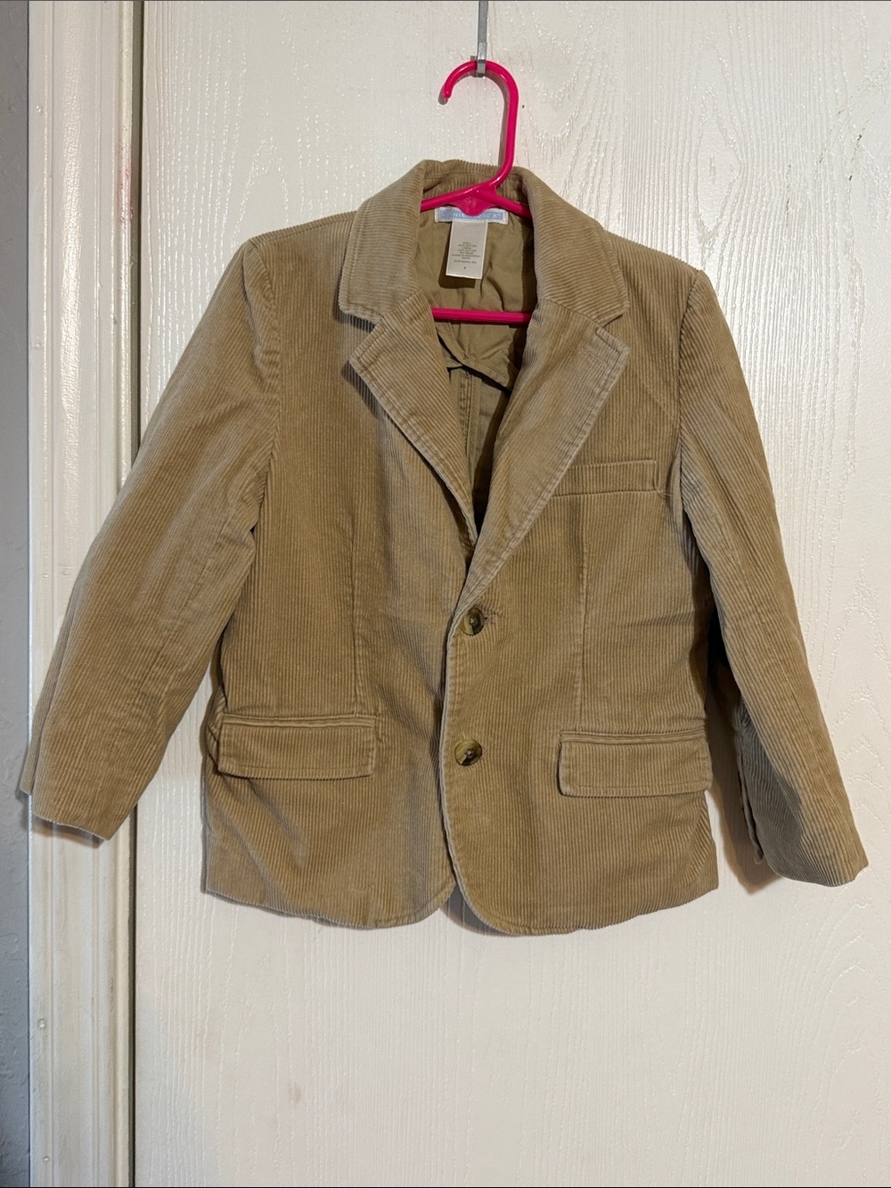 Janie and Jack Boys Corduroy Blazer in Khaki